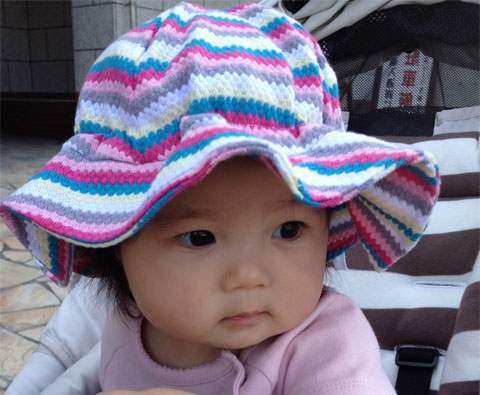 UVカットベビーハット UVカットベビーハット