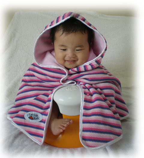 秋冬用リバーシブルマント